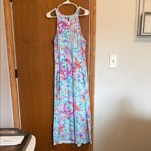Colorful Paisley Maxi Dress